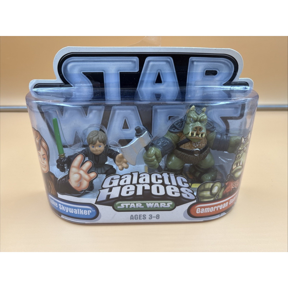 Star Wars Galactic Heroes (2006) Luke Skywalker & Gamorrean Guard-